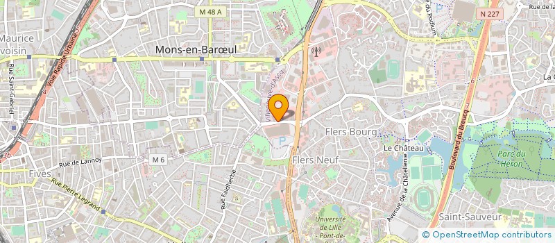 localisation de l'entreprise KOTE AUTO à VILLENEUVE-D'ASCQ