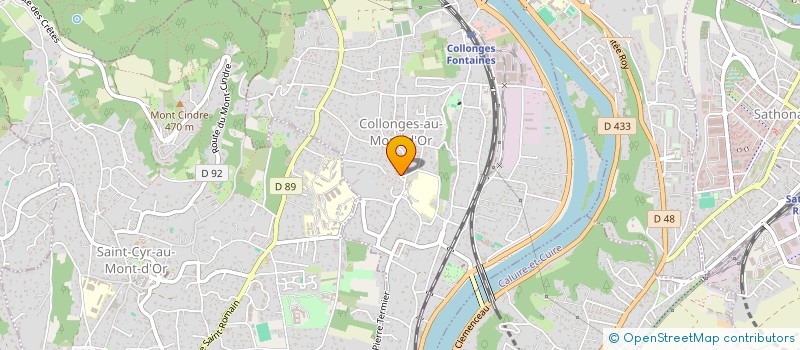 localisation de l'entreprise KOTE DE BOEUF  COLLONGES-AU-MONT-D'OR