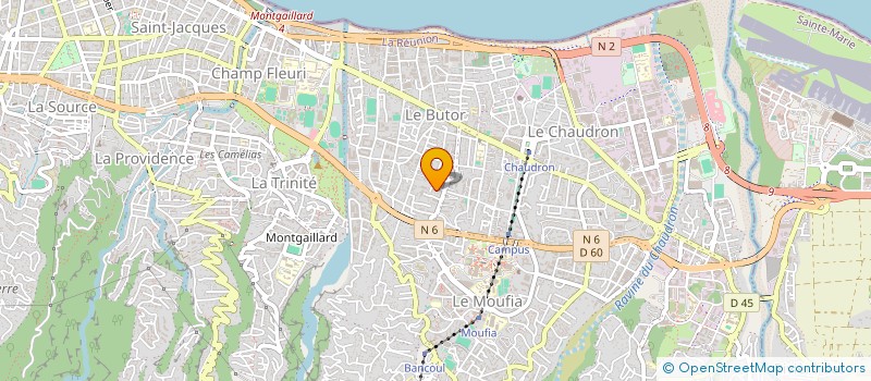 localisation de l'entreprise KOTE MARMAY à SAINT-DENIS