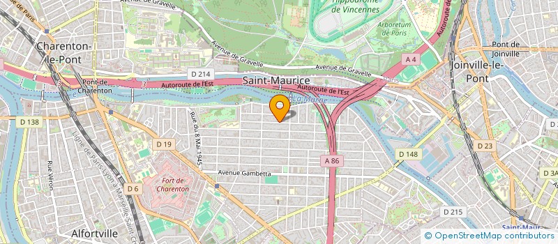 localisation de l'entreprise KOTE RUE  MAISONS-ALFORT