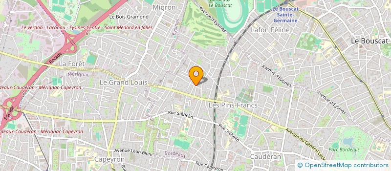 localisation de l'entreprise KOTEX à BORDEAUX