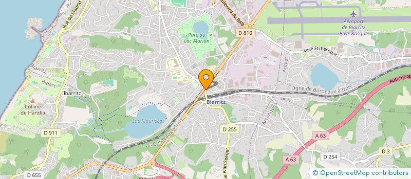 localisation de l'entreprise KOTILUCKY  BIARRITZ