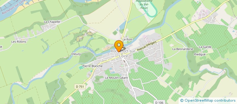 localisation de l'entreprise KOTIYA  ROCHEFORT-SUR-LOIRE