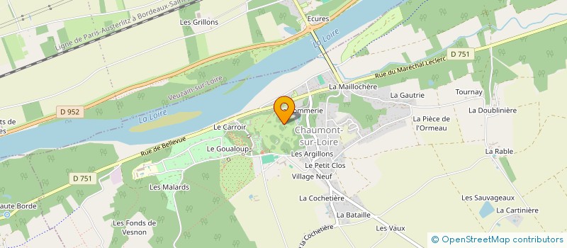 localisation de l'entreprise KOTO CREATION ET DEVELOPPEMENT  VALLOIRE-SUR-CISSE