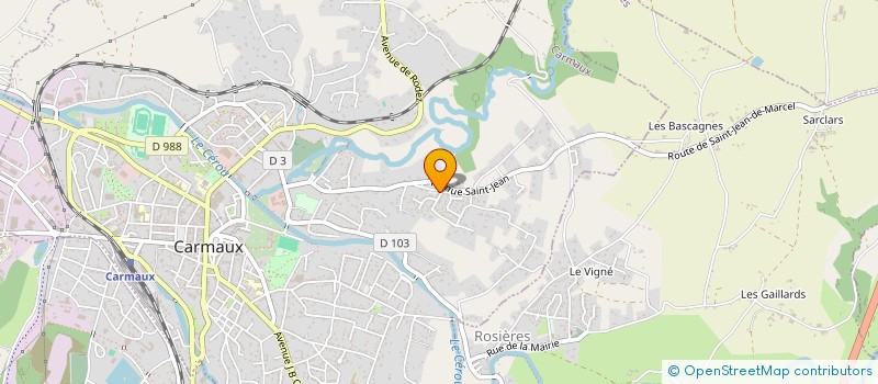 localisation de l'entreprise KOTOWSKI FRERE ET SOEUR  CARMAUX