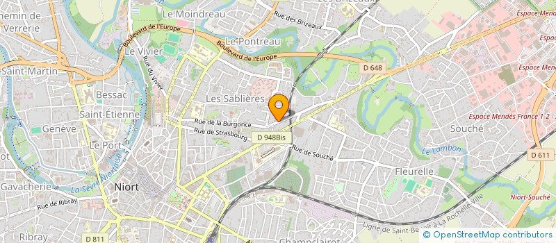 localisation de l'entreprise KOTRADE à NIORT