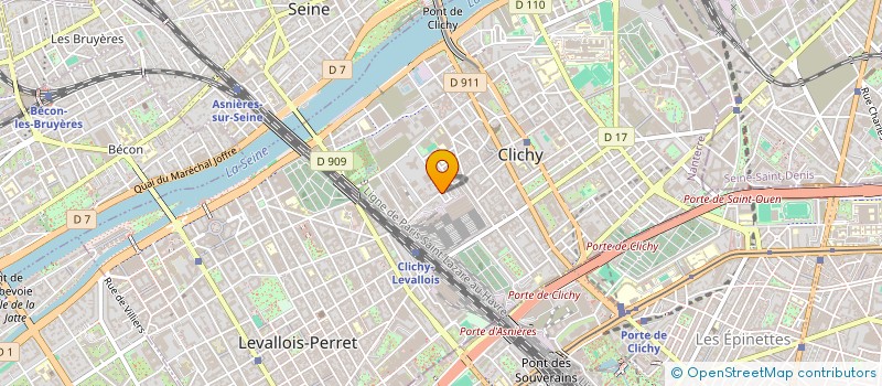 localisation de l'entreprise KOTTA-BAT à CLICHY