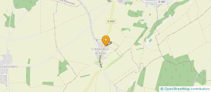 localisation de l'entreprise KOTTEBAT  CREVECUR-LE-PETIT