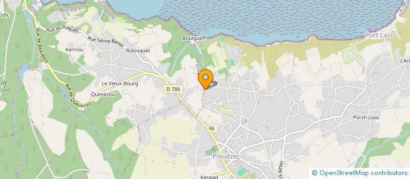 localisation de l'entreprise KOTTEK à PLOUEZEC