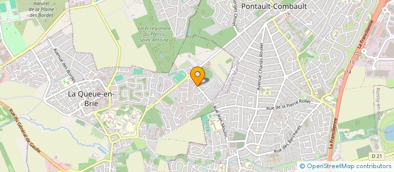 localisation de l'entreprise KOTUR TUYAUTERIE SOUDURE  LA QUEUE-EN-BRIE