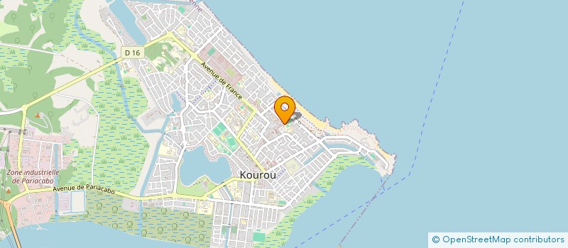localisation de l'entreprise KOU'ROULE à KOUROU