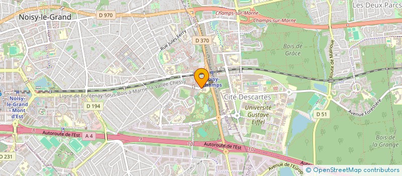 localisation de l'entreprise KOU ROUVRAIS BOUAOUD LMNP  NOISY-LE-GRAND