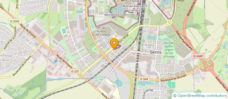 localisation de l'entreprise KOUAOVI-DEVILLERS  CHESSY