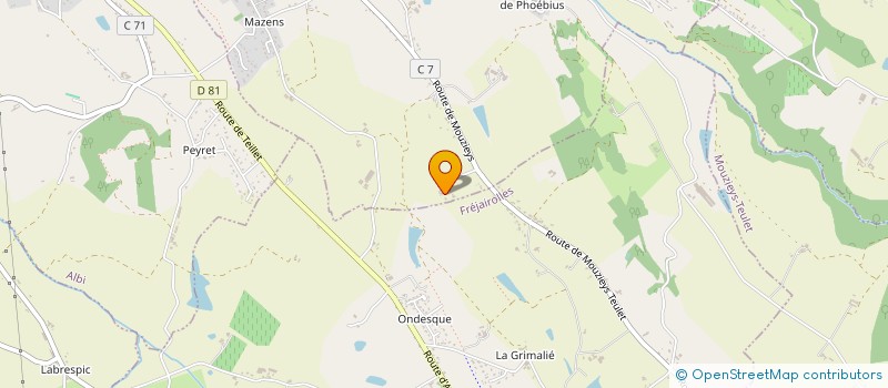 localisation de l'entreprise KOUARE  CAMBON