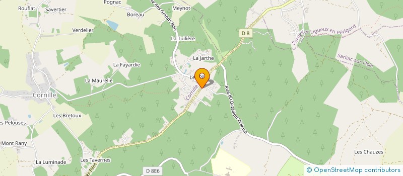 localisation de l'entreprise KOUASSI ARIAS  ANTONNE-ET-TRIGONANT