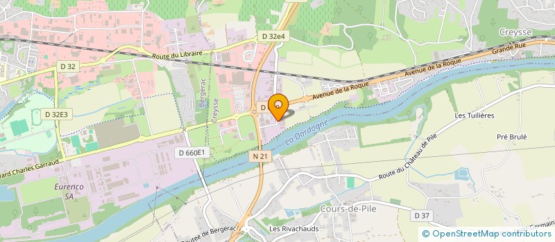 localisation de l'entreprise KOUASSI PIZARRO  CREYSSE