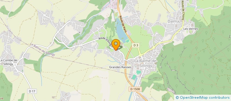 localisation de l'entreprise KOUDOU  LA BALME-DE-SILLINGY