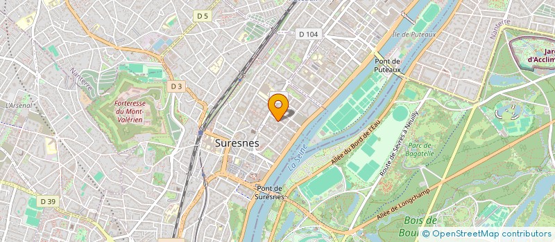 localisation de l'entreprise KOUELOU CORPORATION  SURESNES