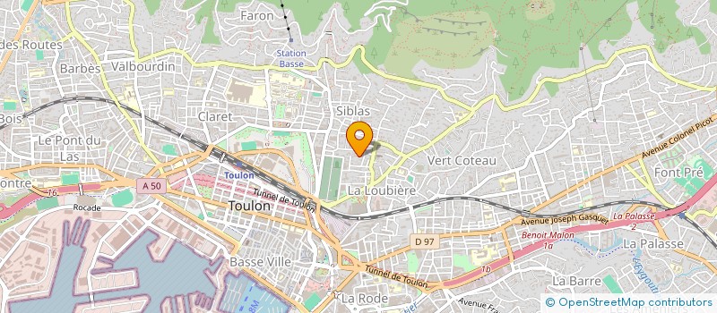 localisation de l'entreprise KOUER  TOULON