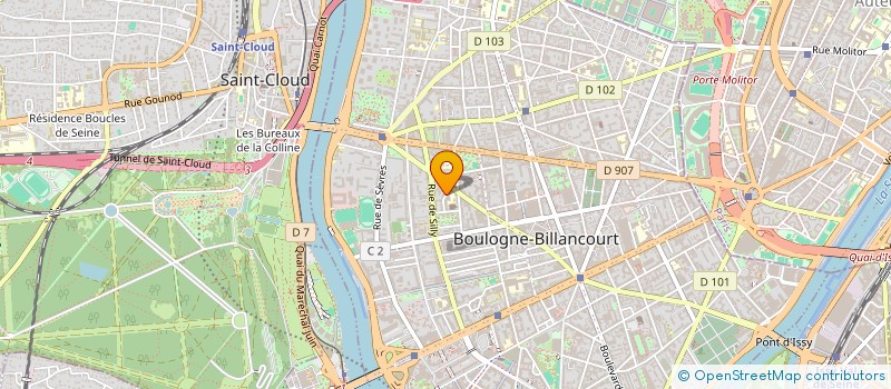 localisation de l'entreprise KOUFRA à BOULOGNE-BILLANCOURT