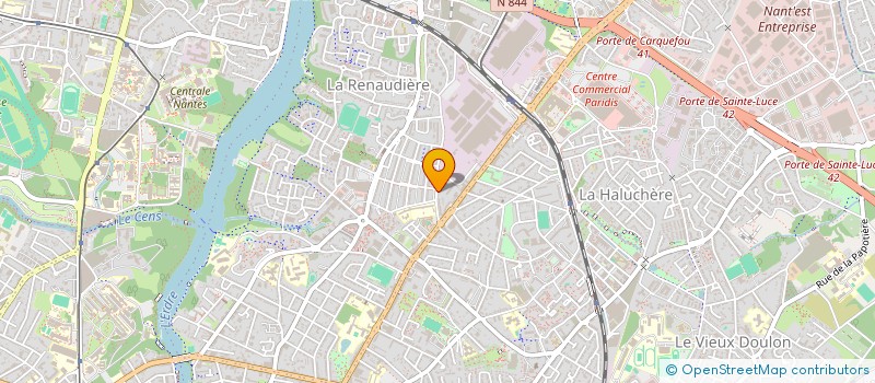 localisation de l'entreprise KOUFRA à NANTES