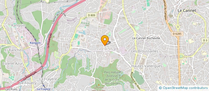 localisation de l'entreprise KOUGELOPF à LE CANNET