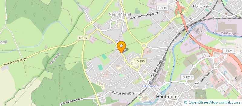 localisation de l'entreprise KOUID CARS  HAUTMONT