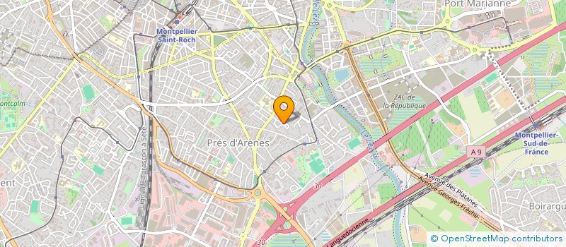 localisation de l'entreprise KOUIDER à MONTPELLIER