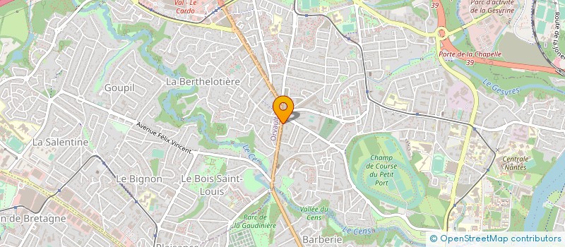 localisation de l'entreprise KOUIDER EL OUAHED à NANTES