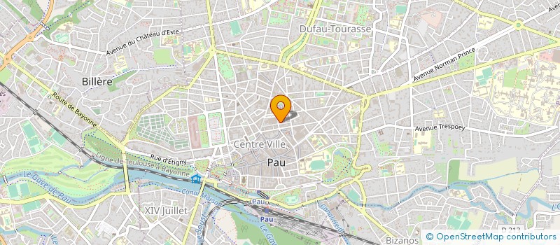 localisation de l'entreprise KOUIDRY à PAU