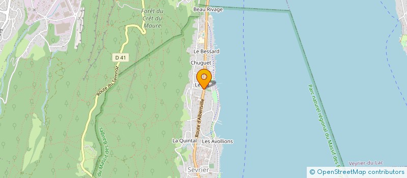 localisation de l'entreprise KOUIGN-AMANN'SCI  SEVRIER