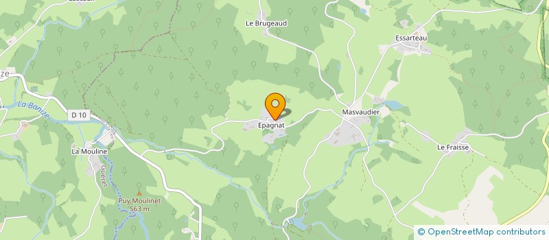 localisation de l'entreprise KOUILLERE à VALLIERE