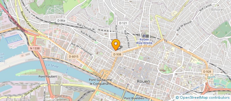 localisation de l'entreprise KOUKABI & FILS à ROUEN