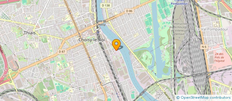 localisation de l'entreprise KOUKI CONSULTING  CHOISY-LE-ROI