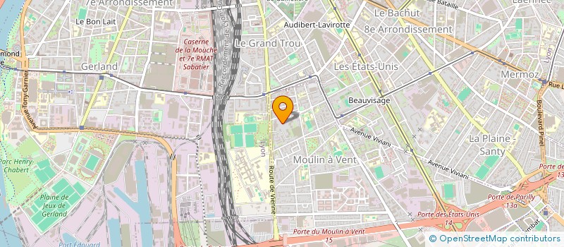 localisation de l'entreprise KOUKOUI PRISCILLA ET MANGILI MICHAEL  VENISSIEUX