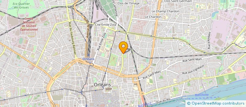 localisation de l'entreprise KOUKOUI SARL à ORLEANS