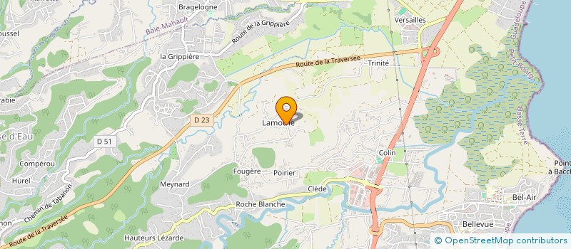 localisation de l'entreprise KOUKOULI à PETIT-BOURG