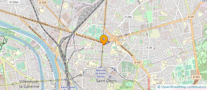 localisation de l'entreprise KOULA AISSA ET OUKOULA RACHID à SAINT-DENIS