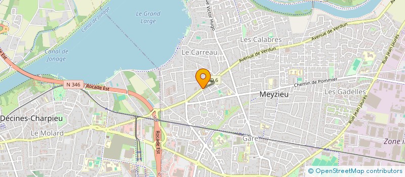 localisation de l'entreprise KOULAKJIAN  MEYZIEU