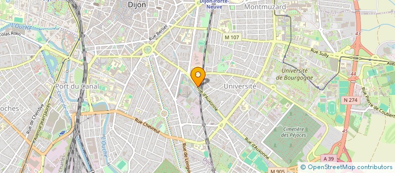 localisation de l'entreprise KOULE KREYOL  DIJON