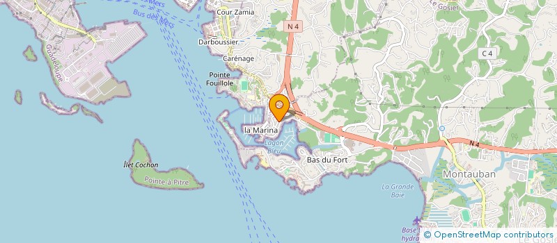 localisation de l'entreprise KOULEURS ET SENS à LE GOSIER
