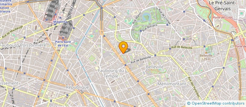 localisation de l'entreprise KOULOU PRODUCTIONS  PARIS