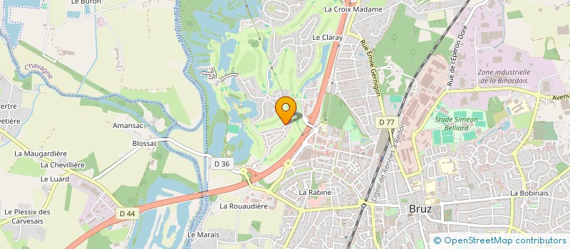 localisation de l'entreprise KOULOURA  BRUZ