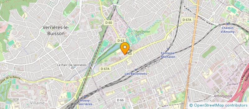 localisation de l'entreprise KOUM FO à ANTONY