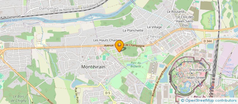 localisation de l'entreprise KOUNOUSOUDI  CHESSY