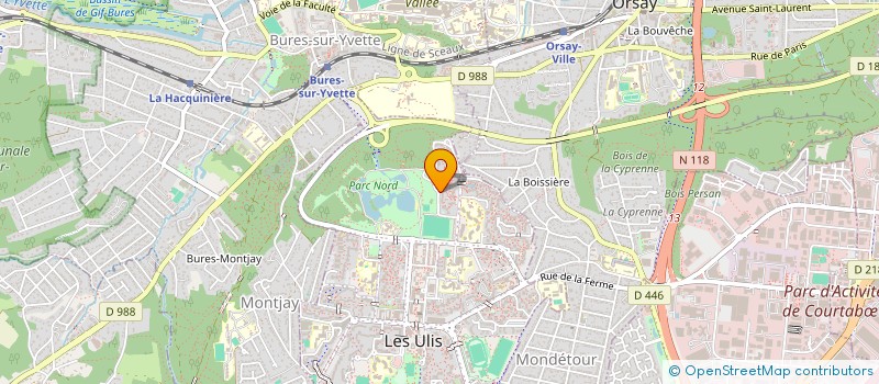 localisation de l'entreprise KOUNTAC à LES ULIS