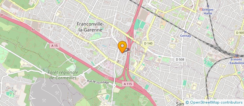 localisation de l'entreprise KOUNTCHOU CORP  SANNOIS