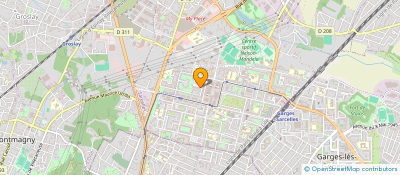 localisation de l'entreprise KOUPAT HAYESHOUOT RASHBI à SARCELLES