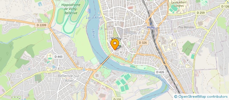 localisation de l'entreprise KOUPEDOR à VICHY