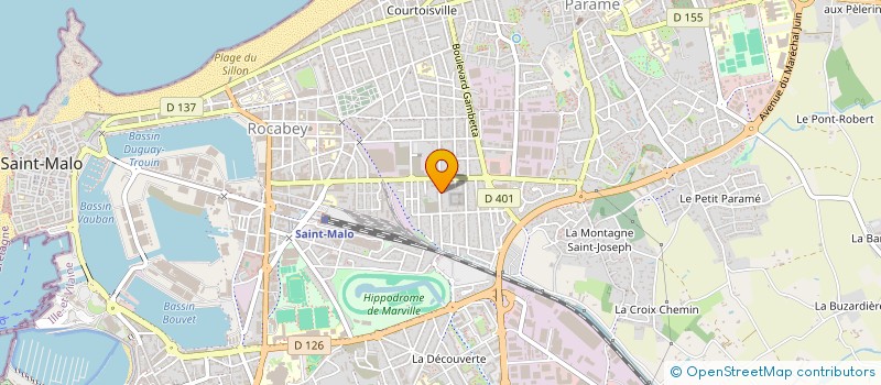 localisation de l'entreprise KOURAL  SAINT-MALO